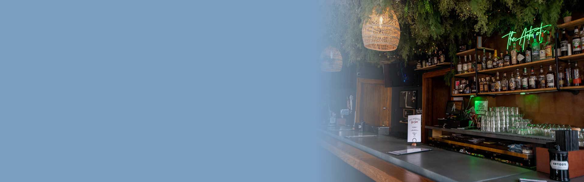 the antidote banner